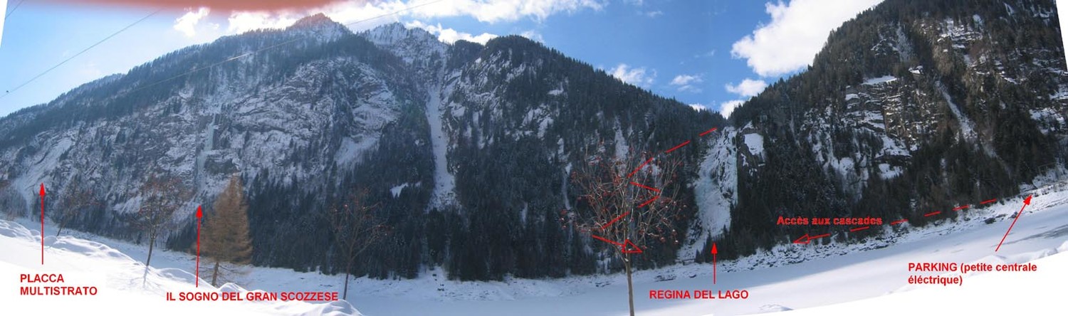 Val Daone - Panorama au niveau du Lac