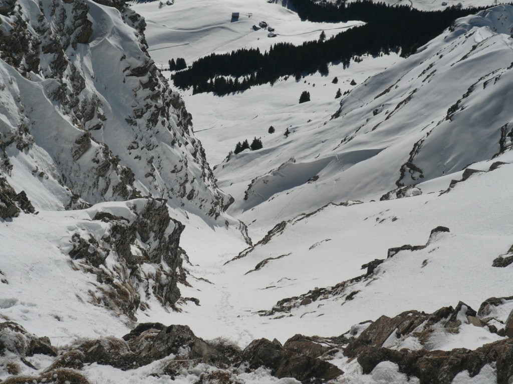 Mais température beaucoup plus douce dans le couloir SSW