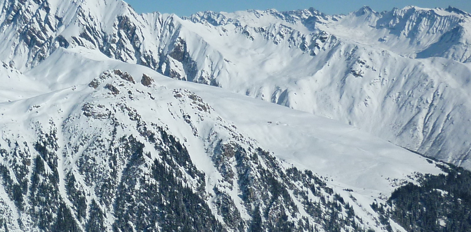 Rocheboc, faceW et Mont Rosset (au second plan)