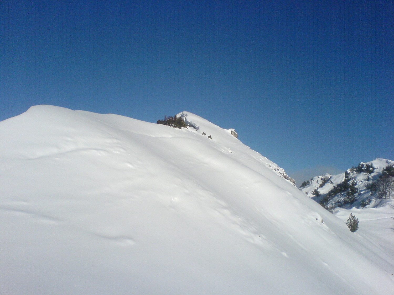 verso la cima dell'Oress