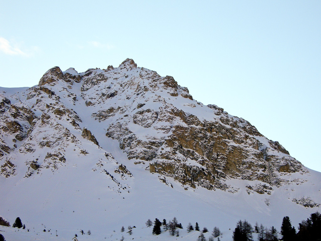 La “Piste bleue“ à Michael...