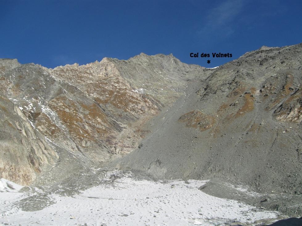 Col des Volnets face S