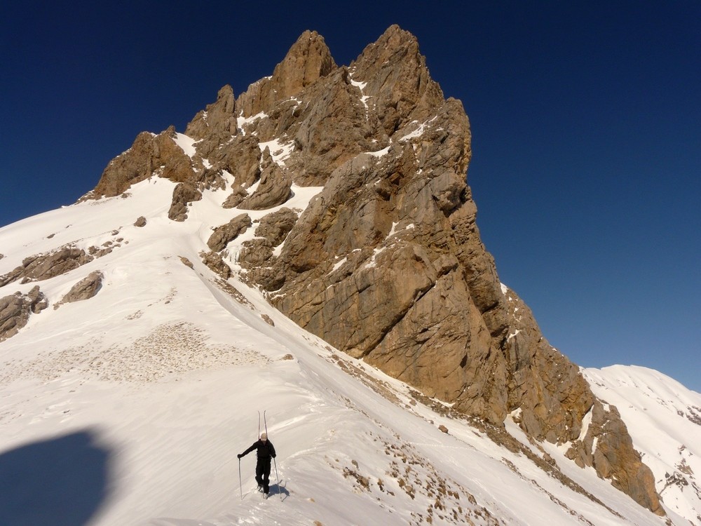 Arrivée au Col de Corps
