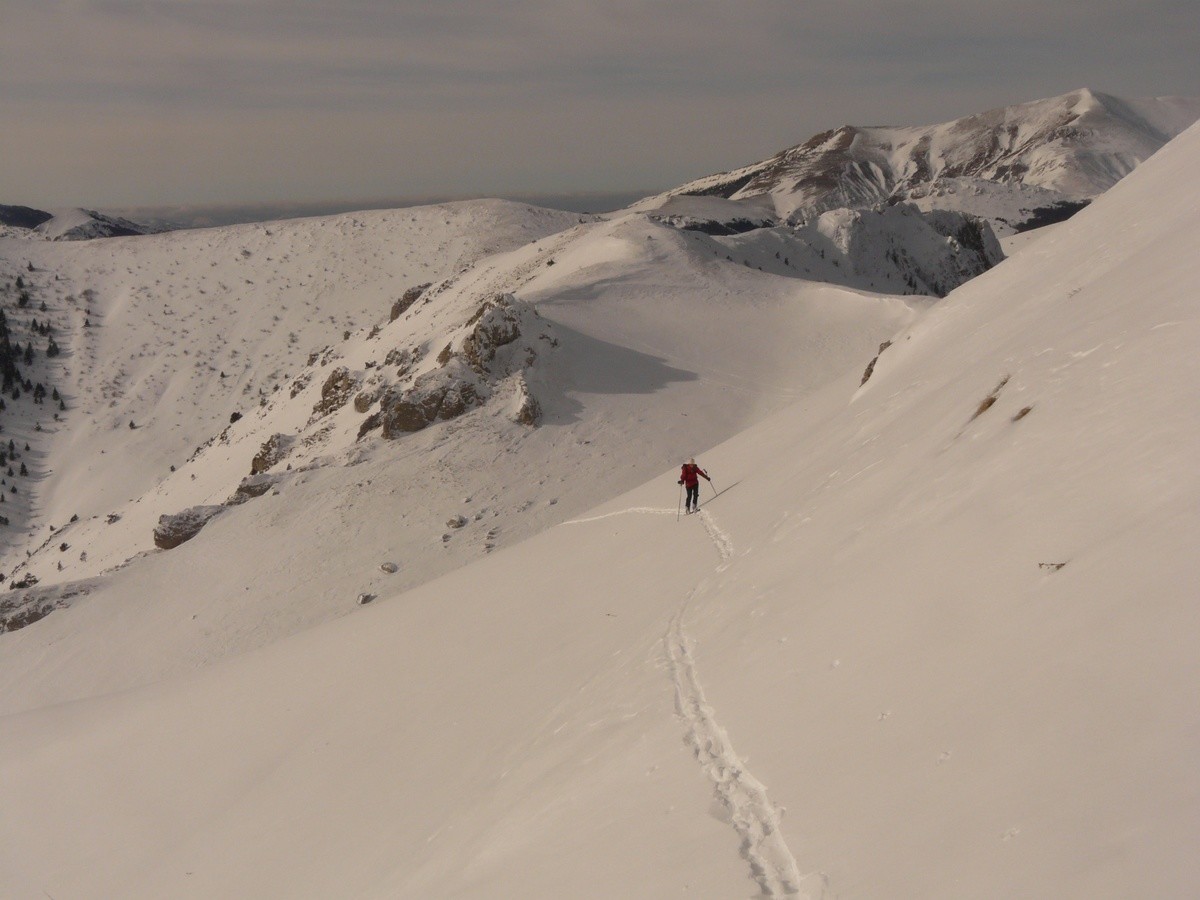 Au dessus du Col de Tournerond