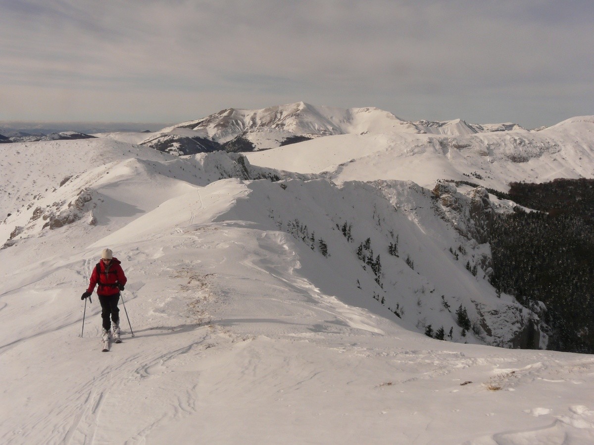 Sur les crêtes