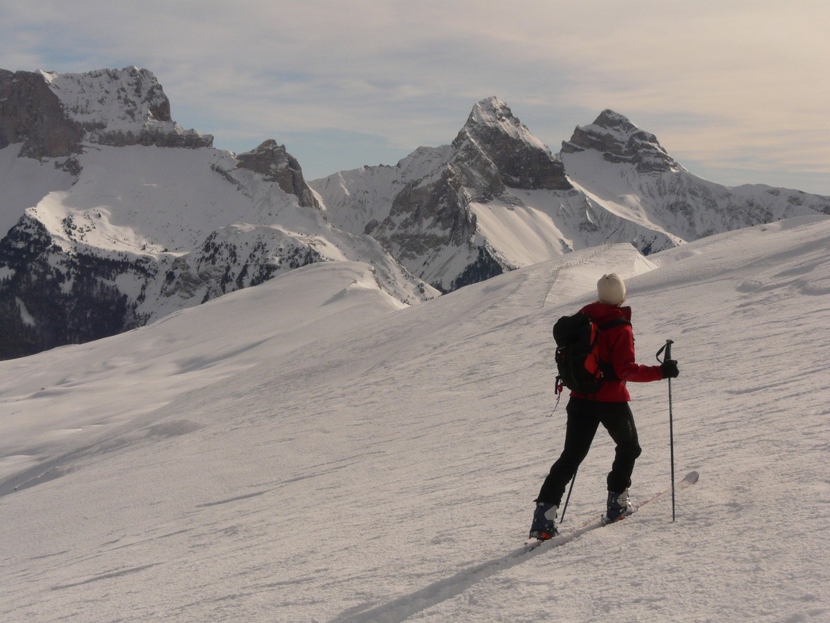 Sur les crêtes