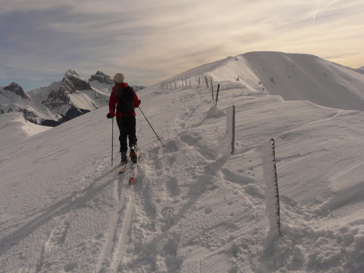 Sur les crêtes