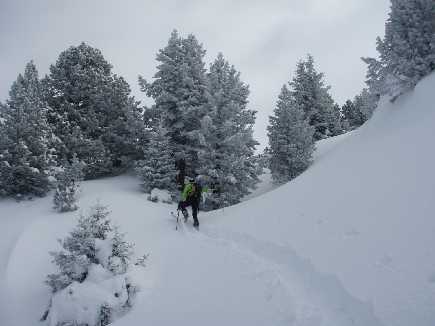 Sortie du couloir Virgule de Plantzeur