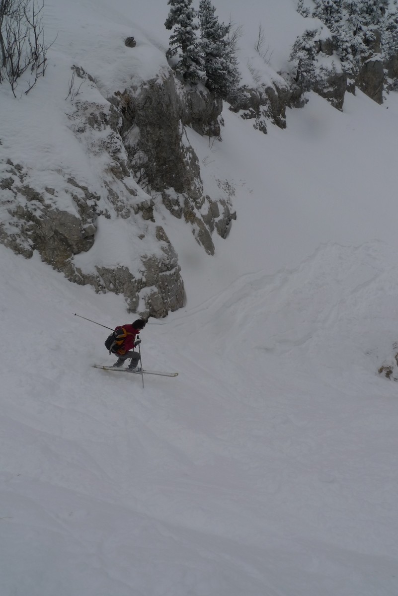 Dans le haut du coilor de la Virgule