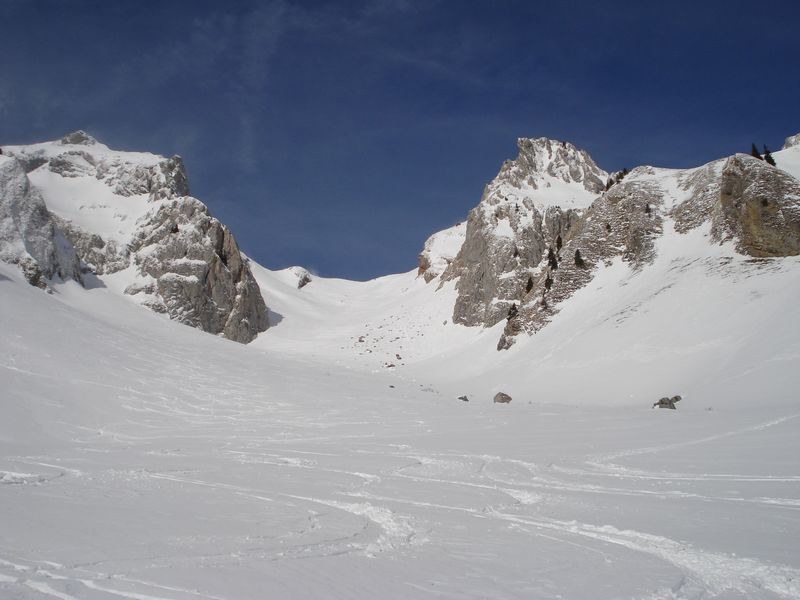 Descente du col de Chaudin