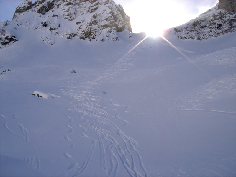 Couloir versant Nord