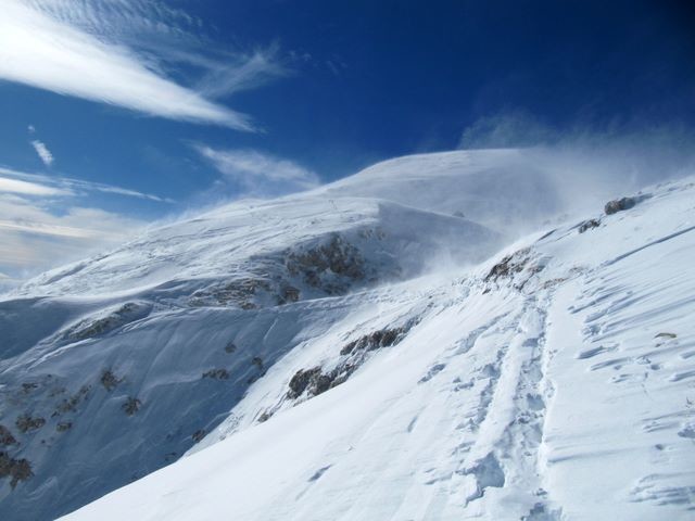 Montée à la Grande Sure : ambiance