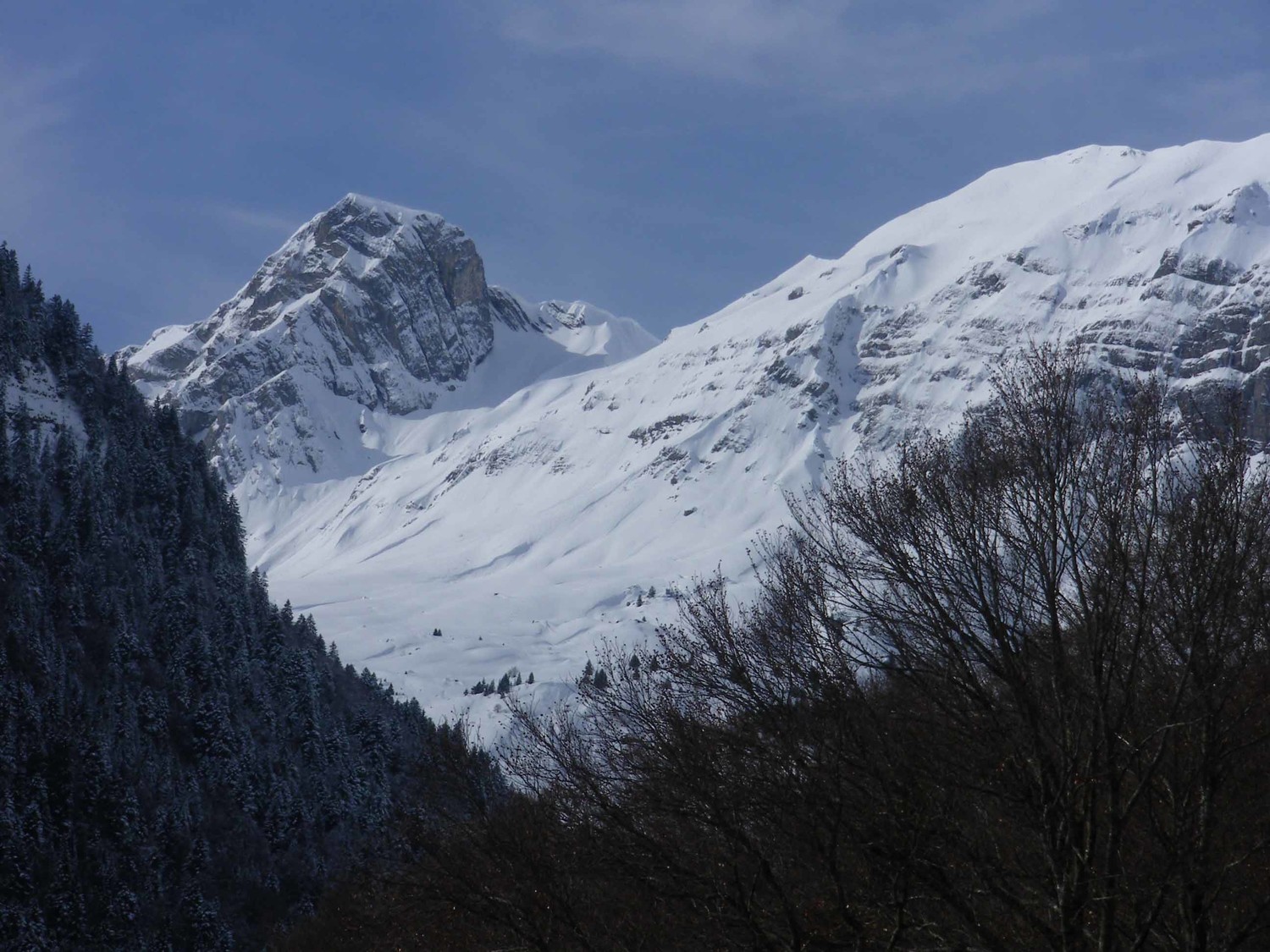 La Miaz depuis le parking.