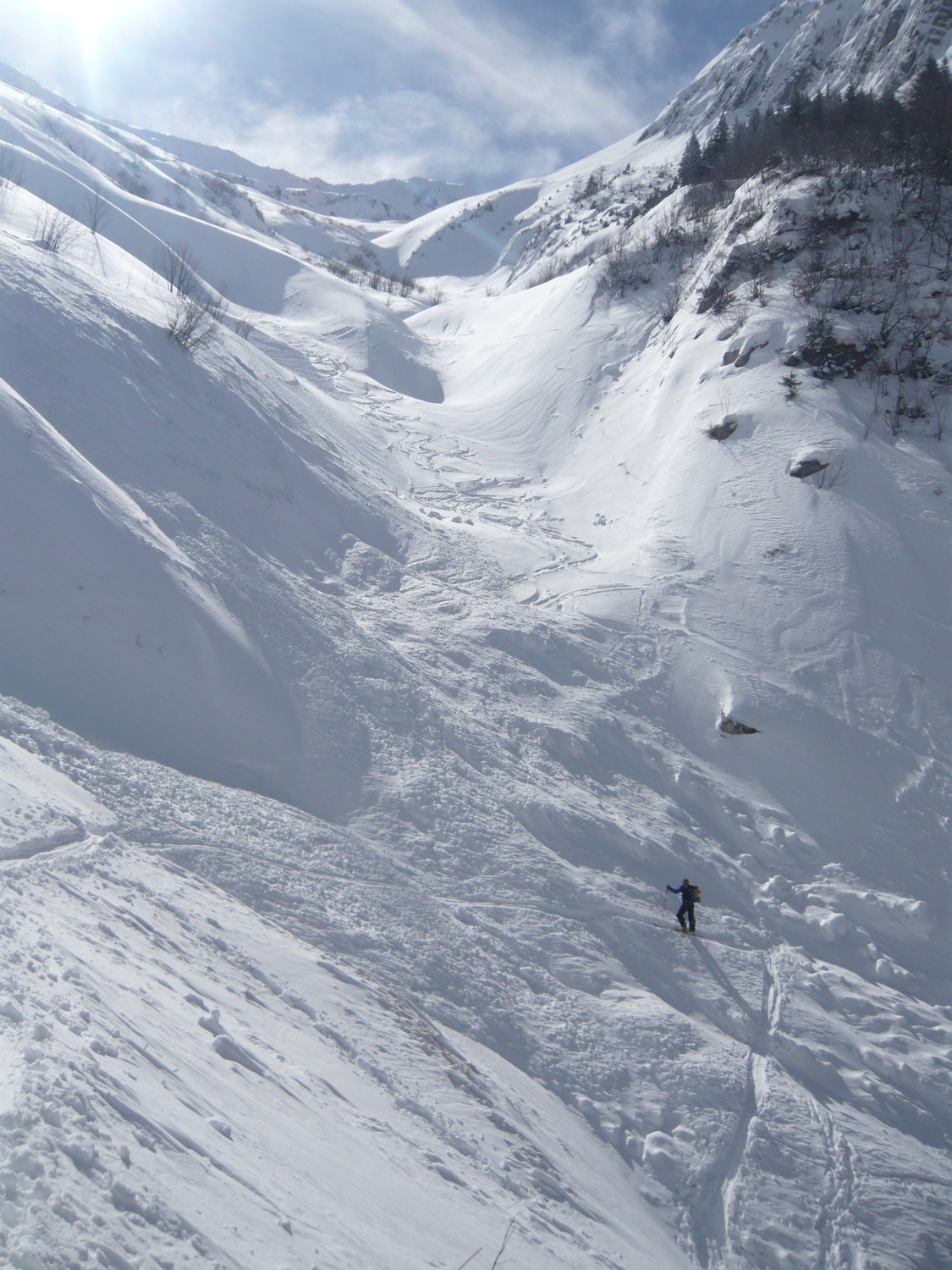 Haut du goulet (point 1348m IGN)