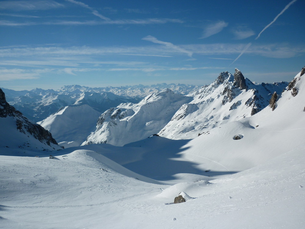 Rosset, Charbonnière et Pierra Menta