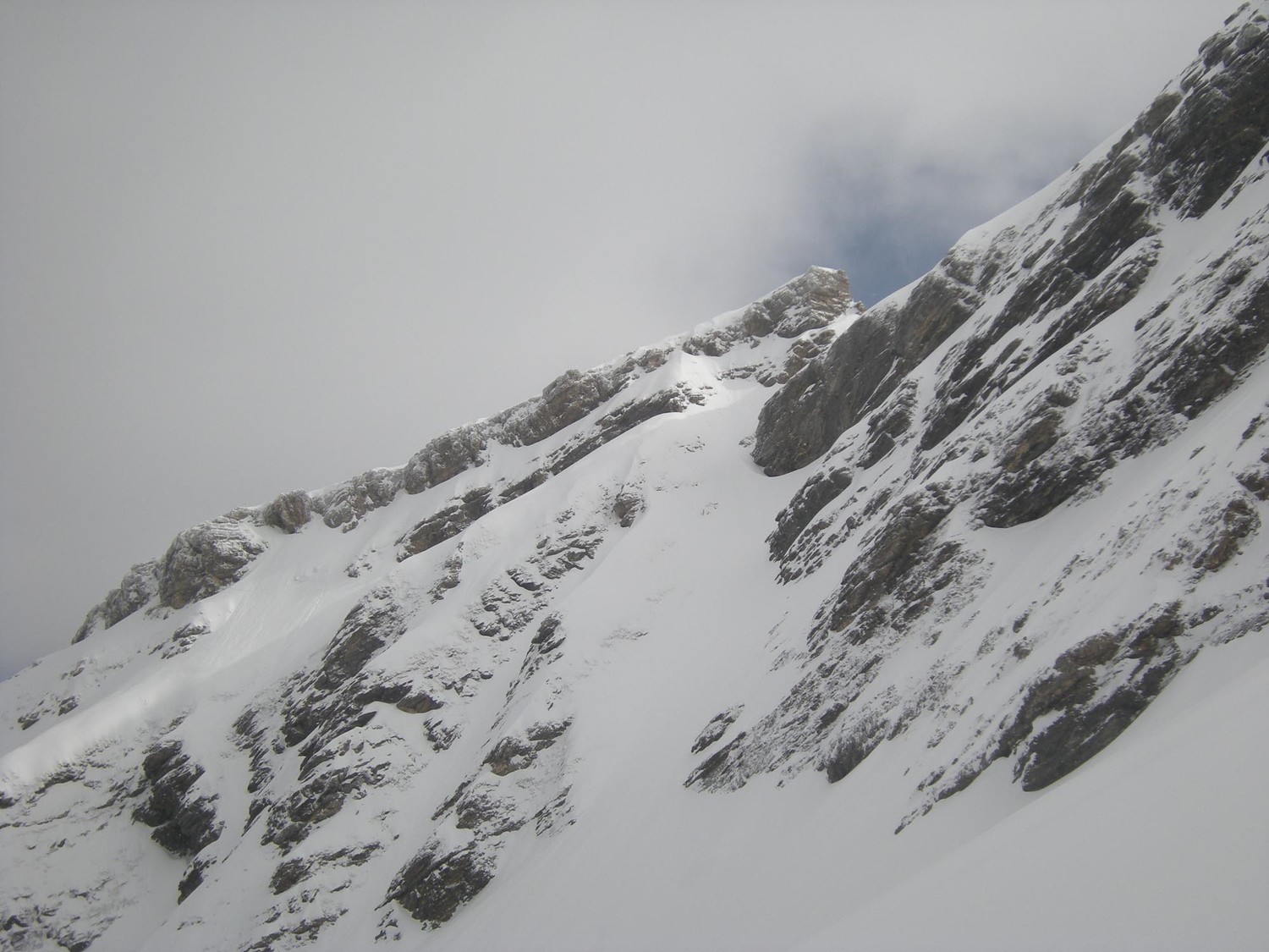 Pte. de Pré Fleuri. Couloir NW