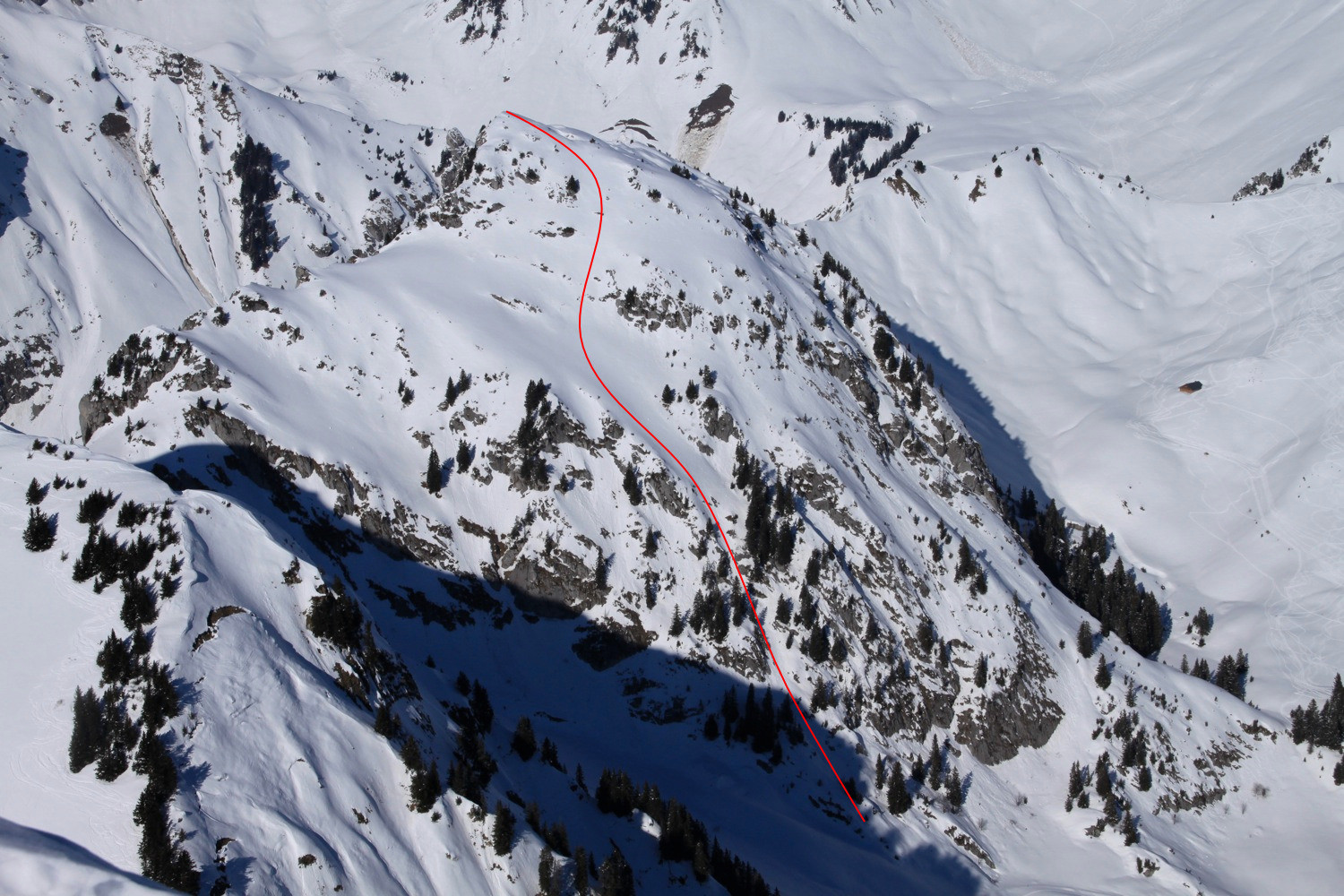 Dent du Chat : Versant S