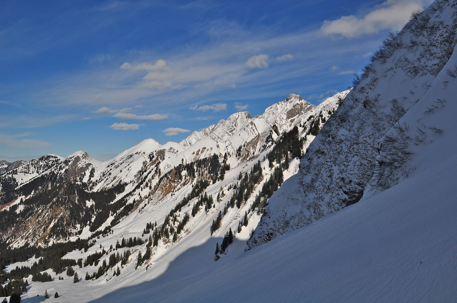 Dans le couloir de Pra de Cray