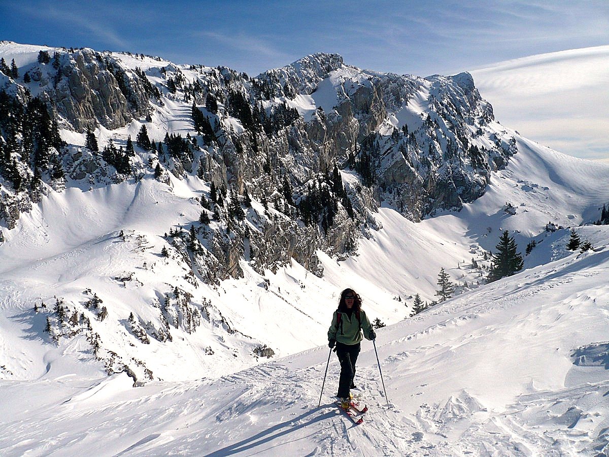 au dessus du col de Bovinant