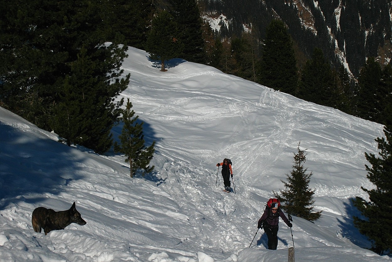 Anna et Daniela attaquent les alpages
