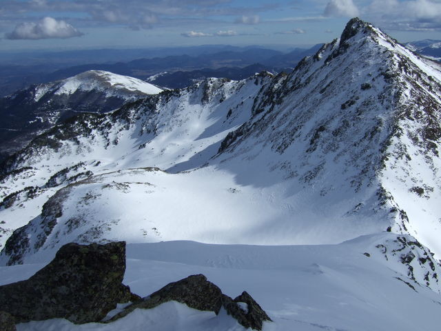 Vue sur le col de Girabalt et la jasse
