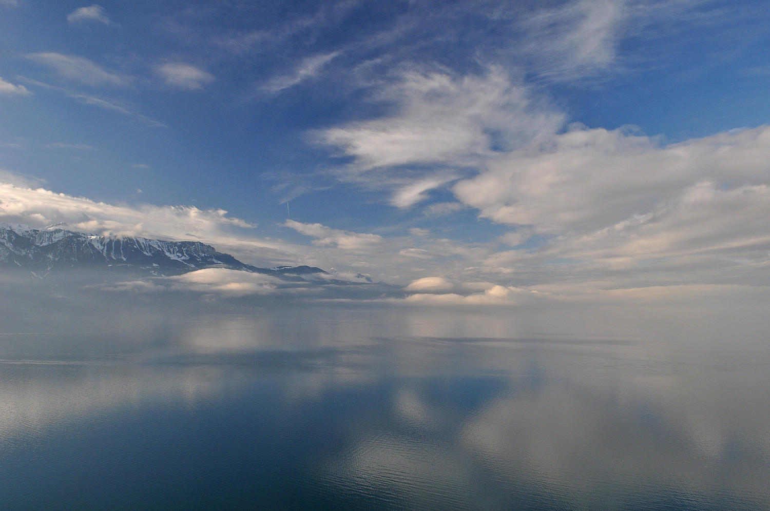 Chablais sur Léman en partant