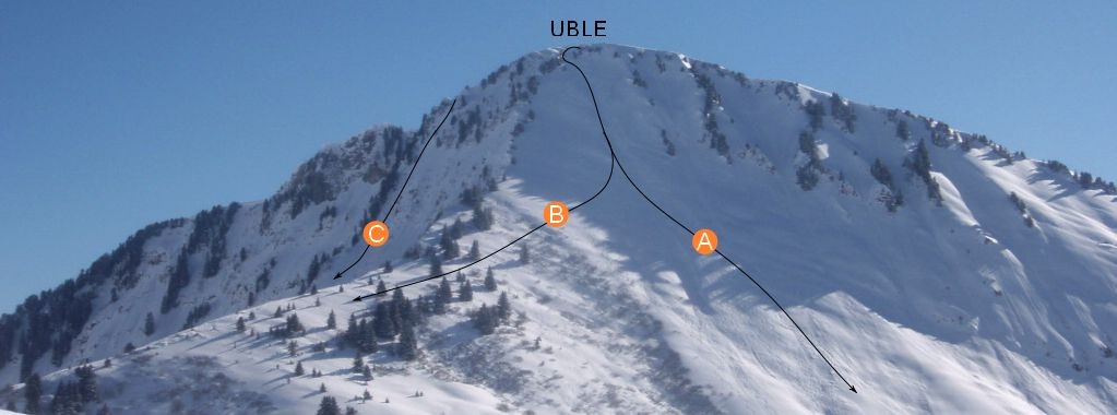 Uble, couloir W