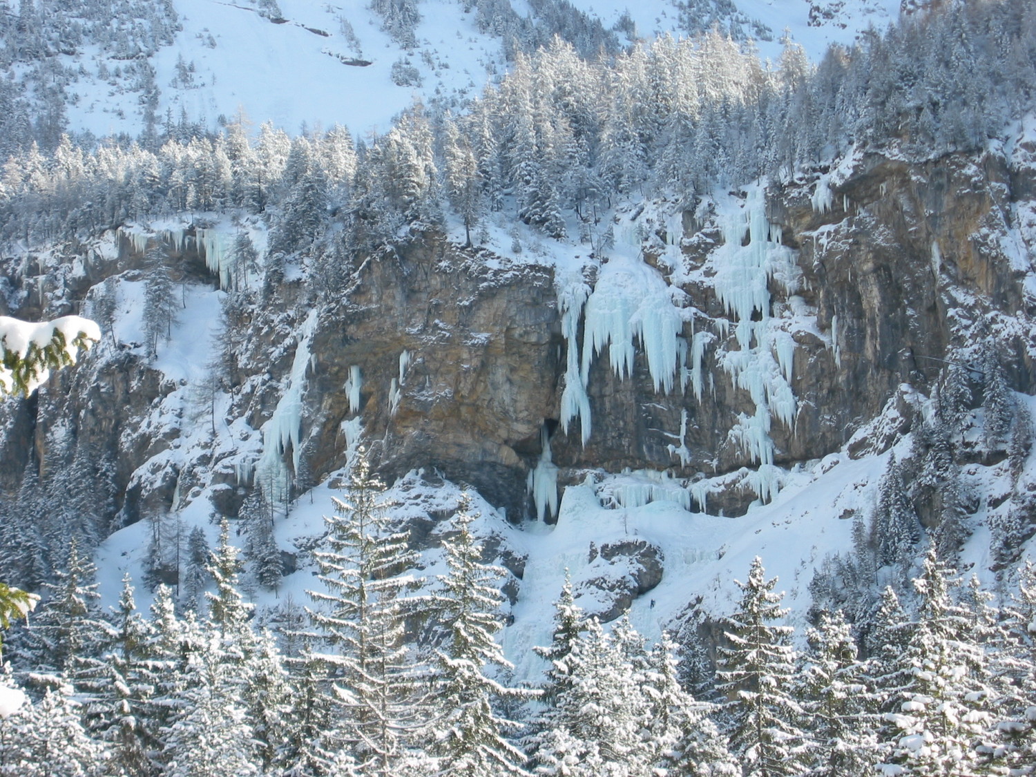 Partie haute de Oschinenwald. Namenlos à gauche, suivie de Reise puis Grim.