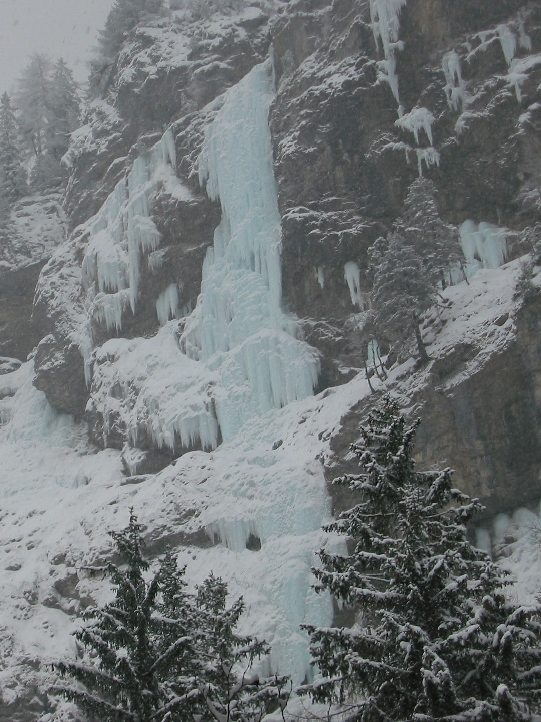 Vue d'ensemble du haut de la voie Pingu.