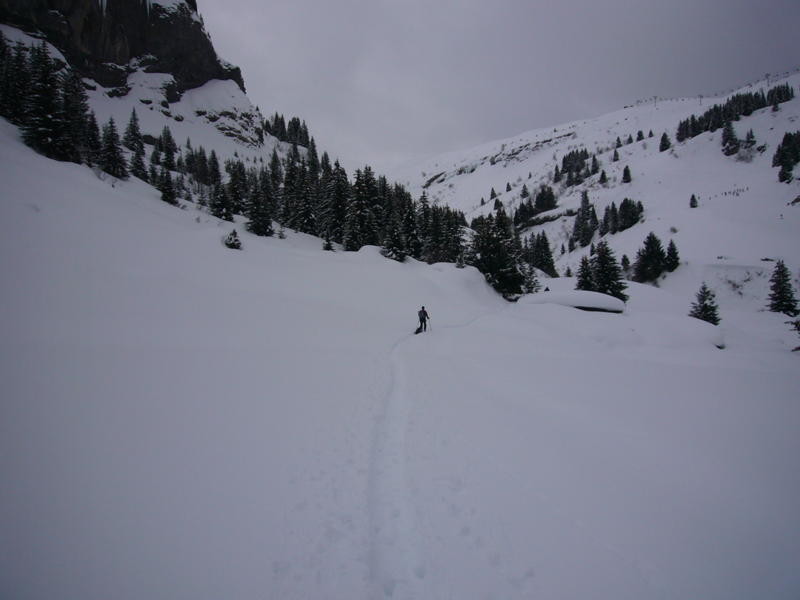 La trace avant le mur