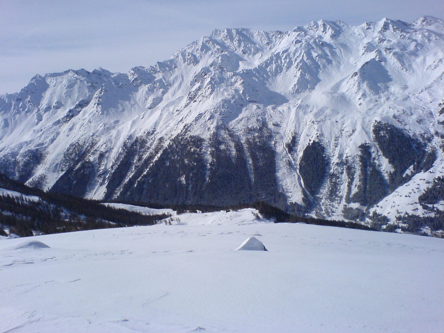 vue en montant