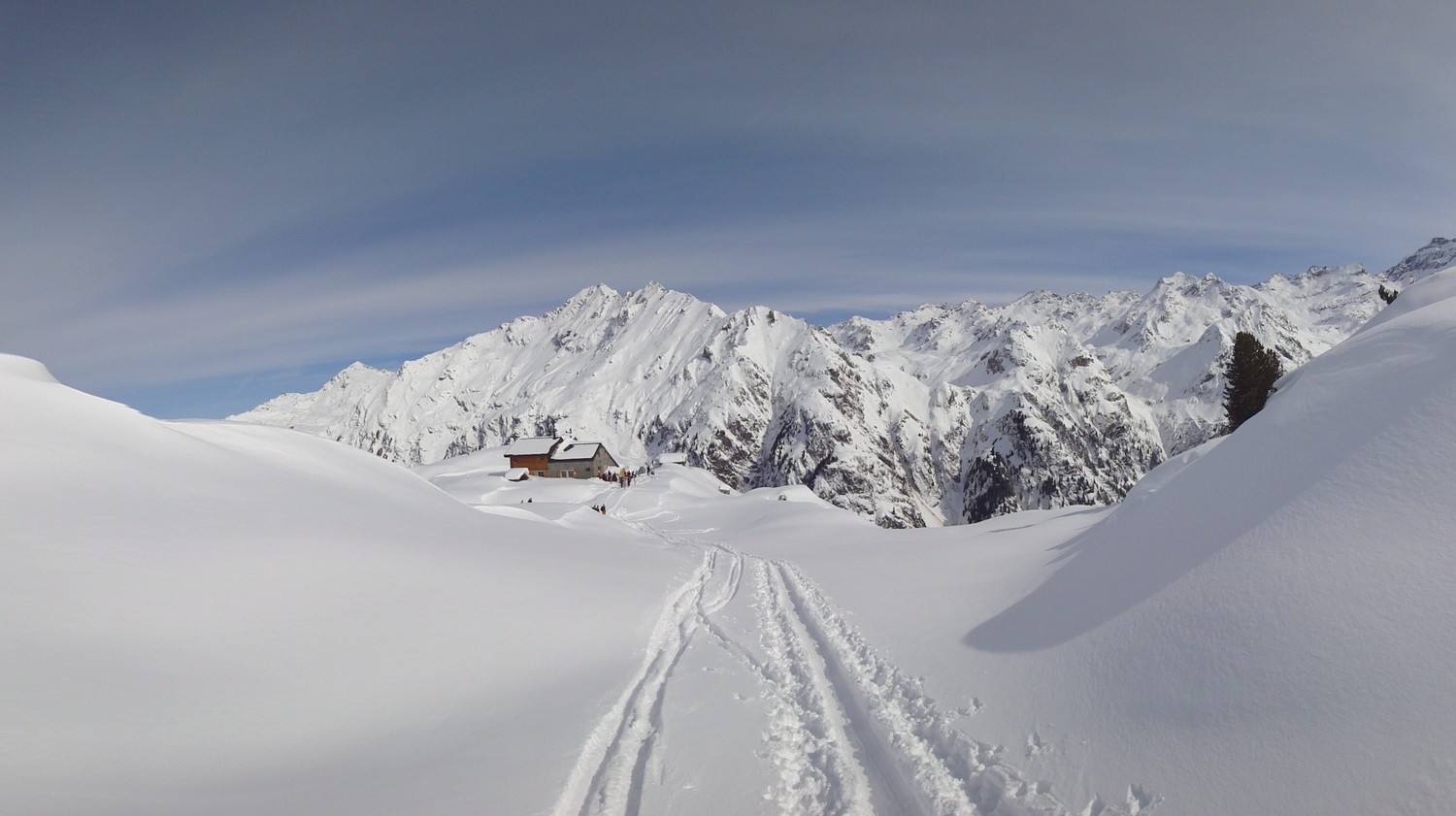 Montée au Rogneux : la cabane Brunet