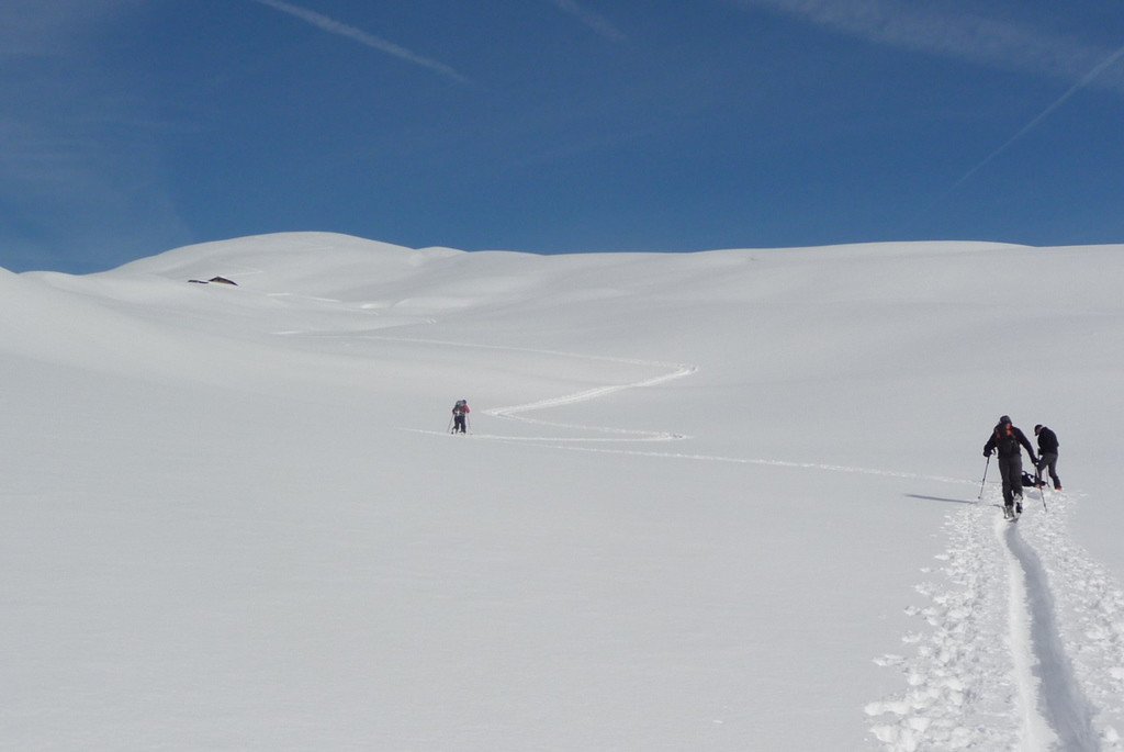 montée sous le soleil