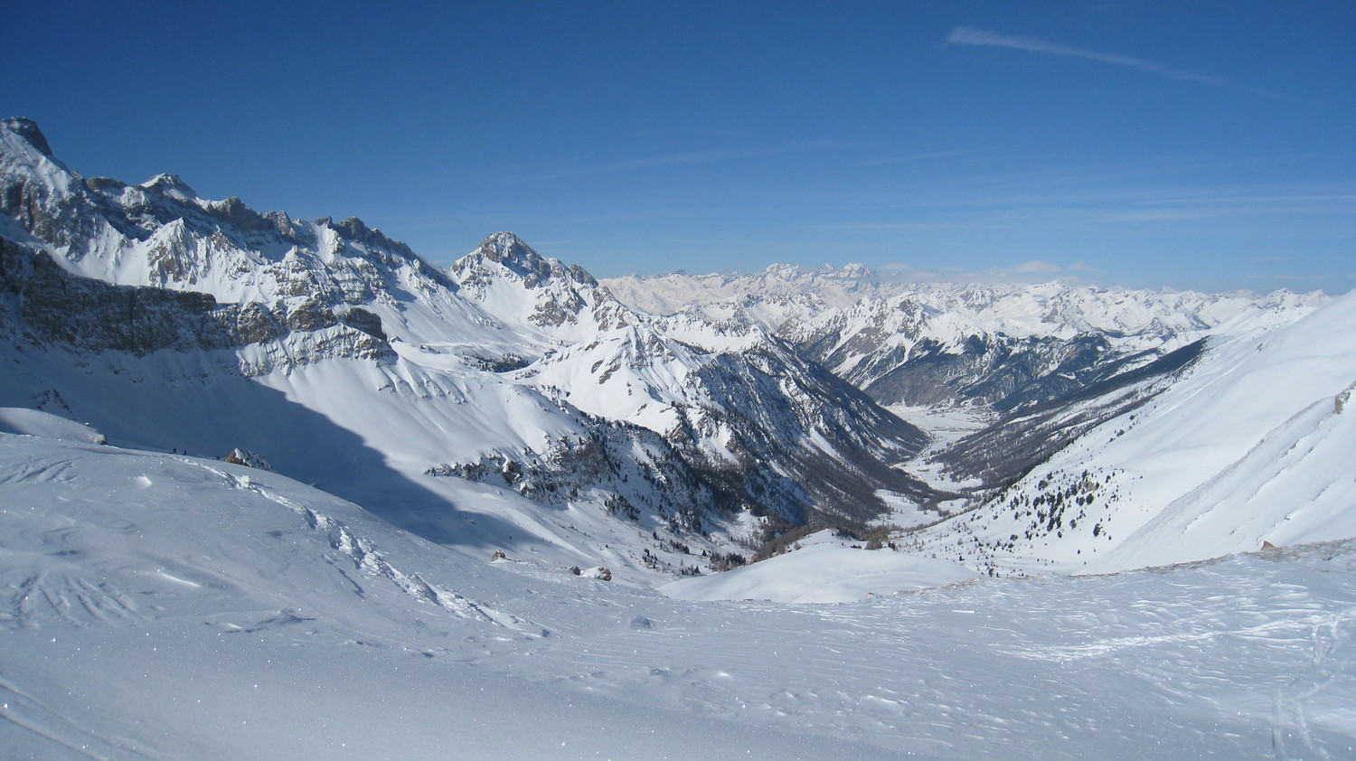 Du Col Tronchet, vers Ceillac