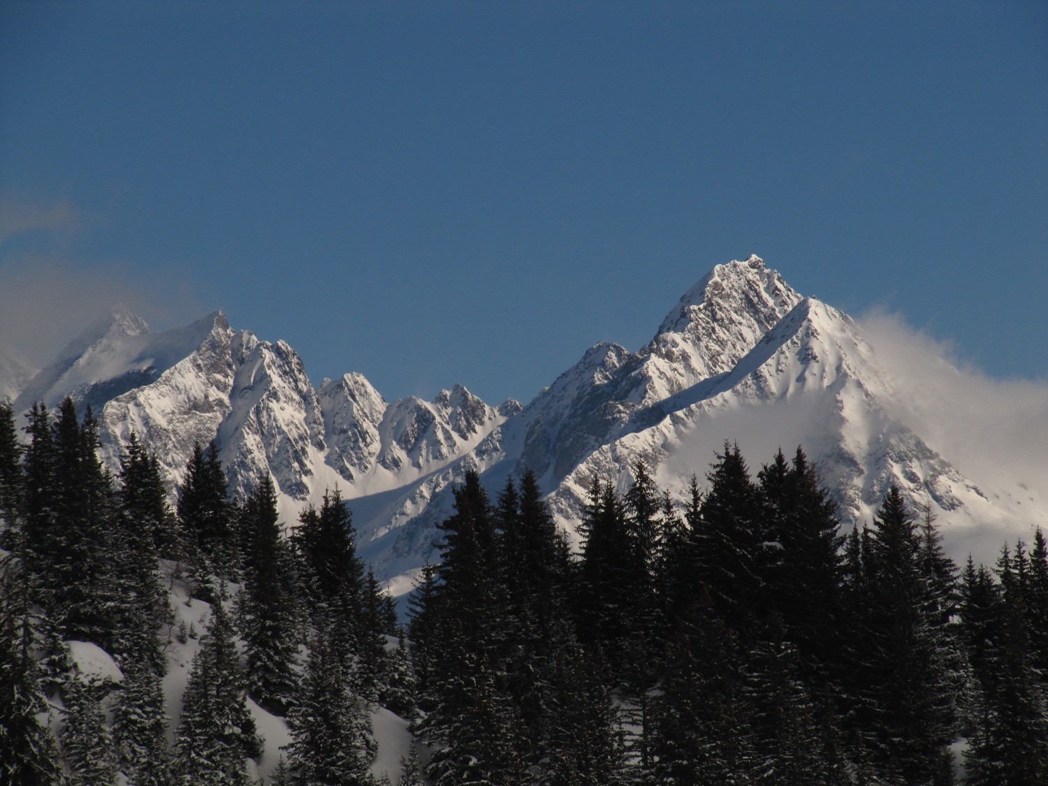 Pic Bunard depuis les hauts d'Articol