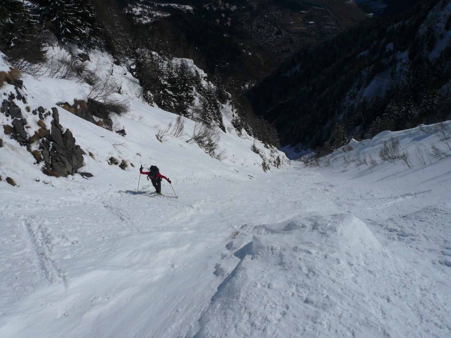 Parte bassa del canale