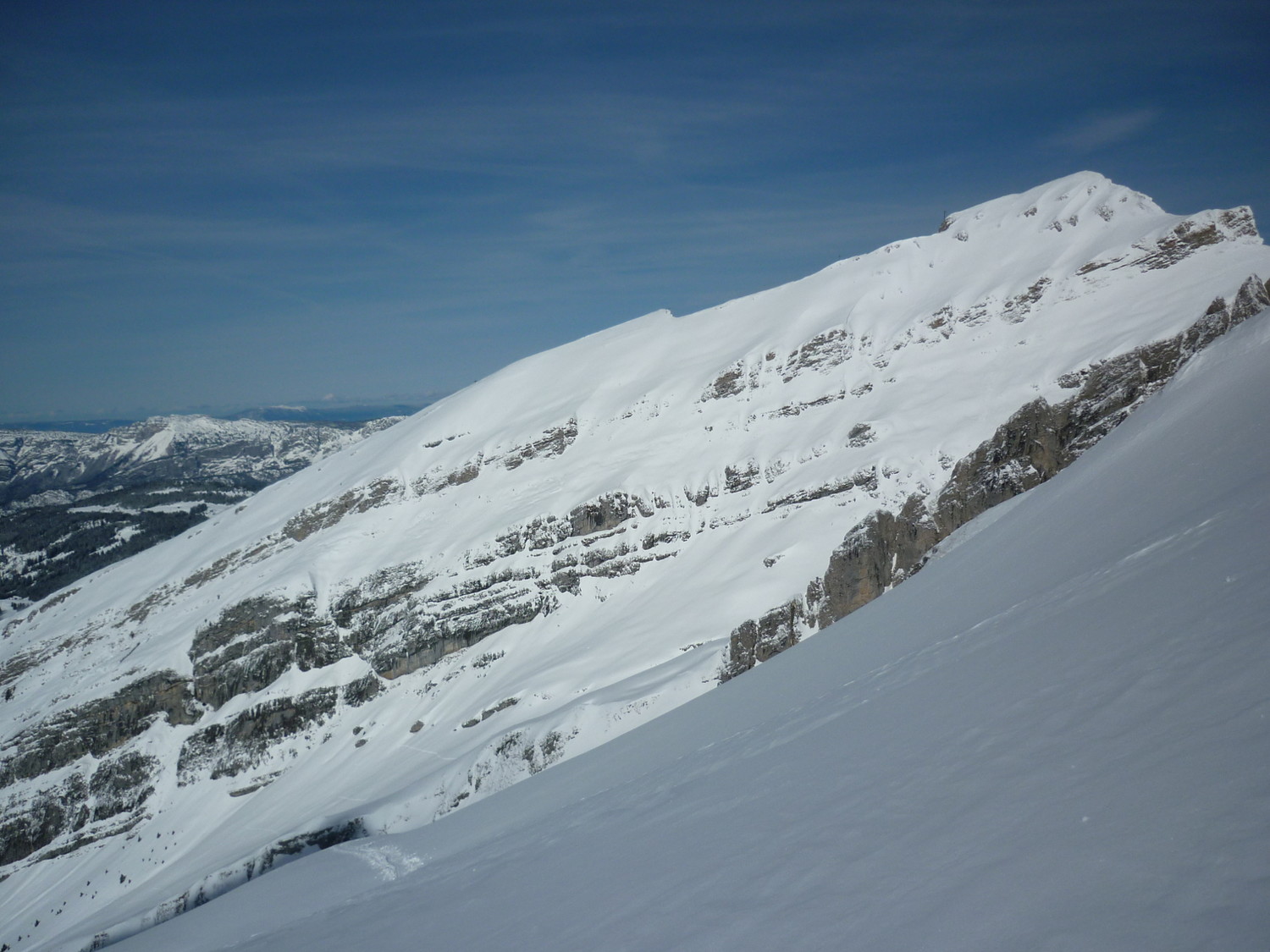 Pointe de Merdassier, face S