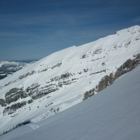 Pointe de Merdassier, face S