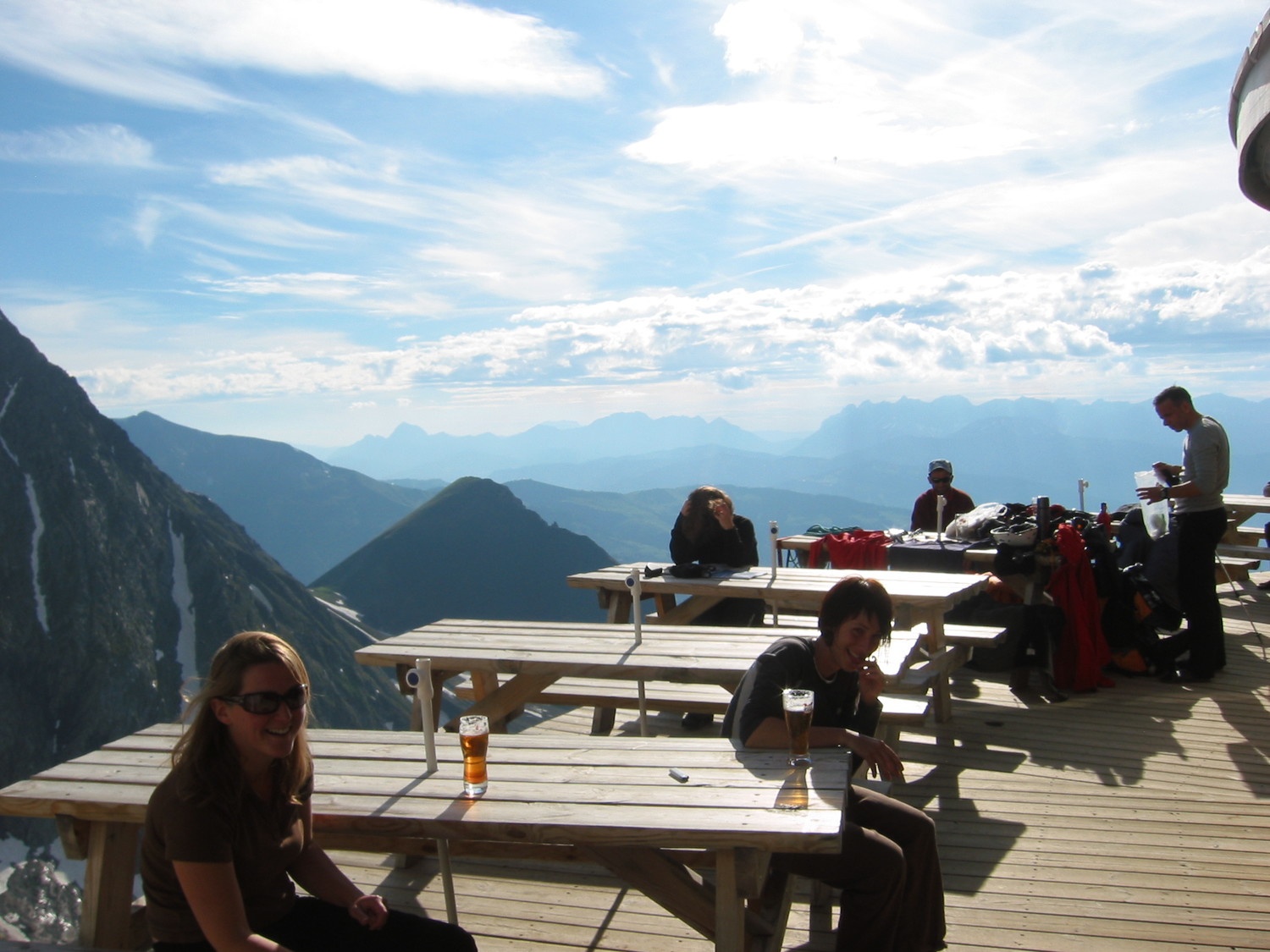 A la terrasse du Nid d'Aigle