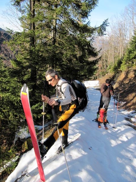 Un peu limite jusqu'à rejoindre la route