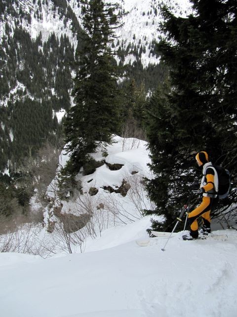 Descente finale : ça passe là ou bien ?