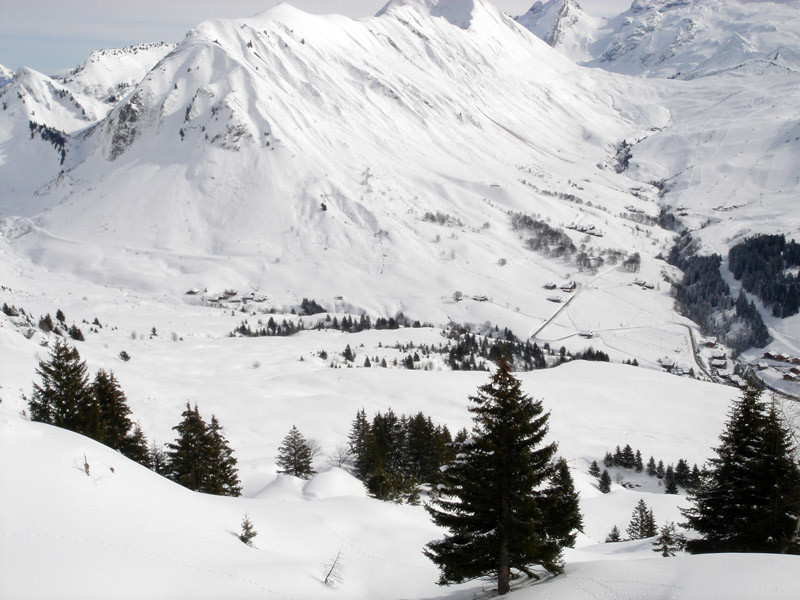 Montée dans la Combe
