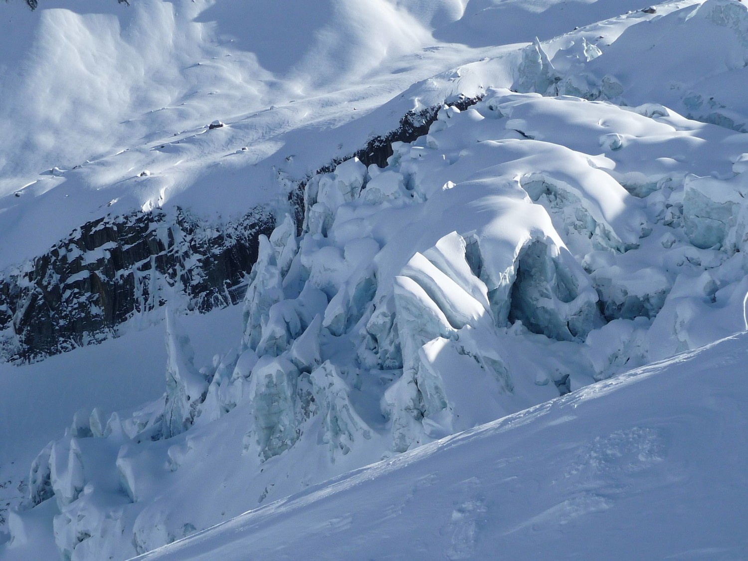 séracs du glacier d'argentière