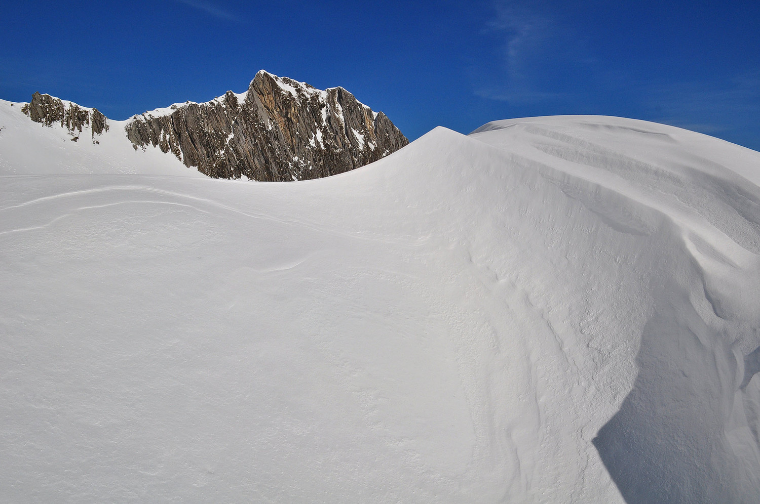 Follieran depuis .... le vallon de .... Morteys