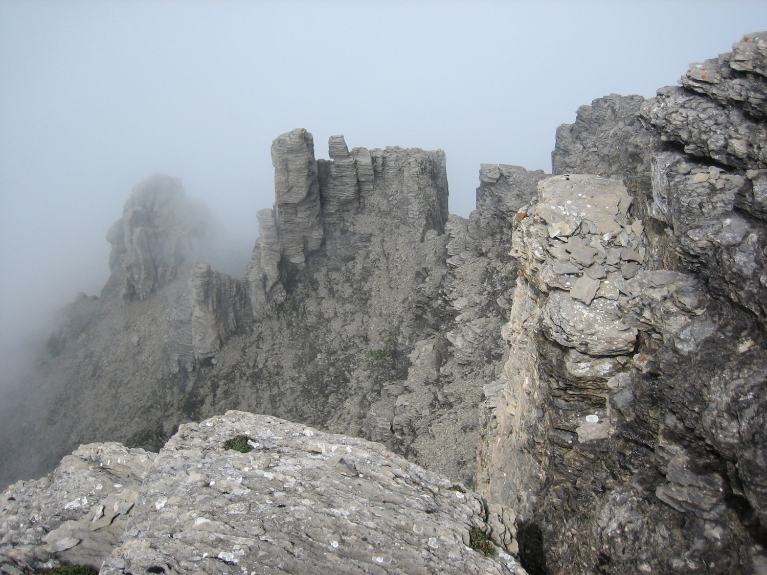 Tschingellochtighorn : La vue depuis le sommet