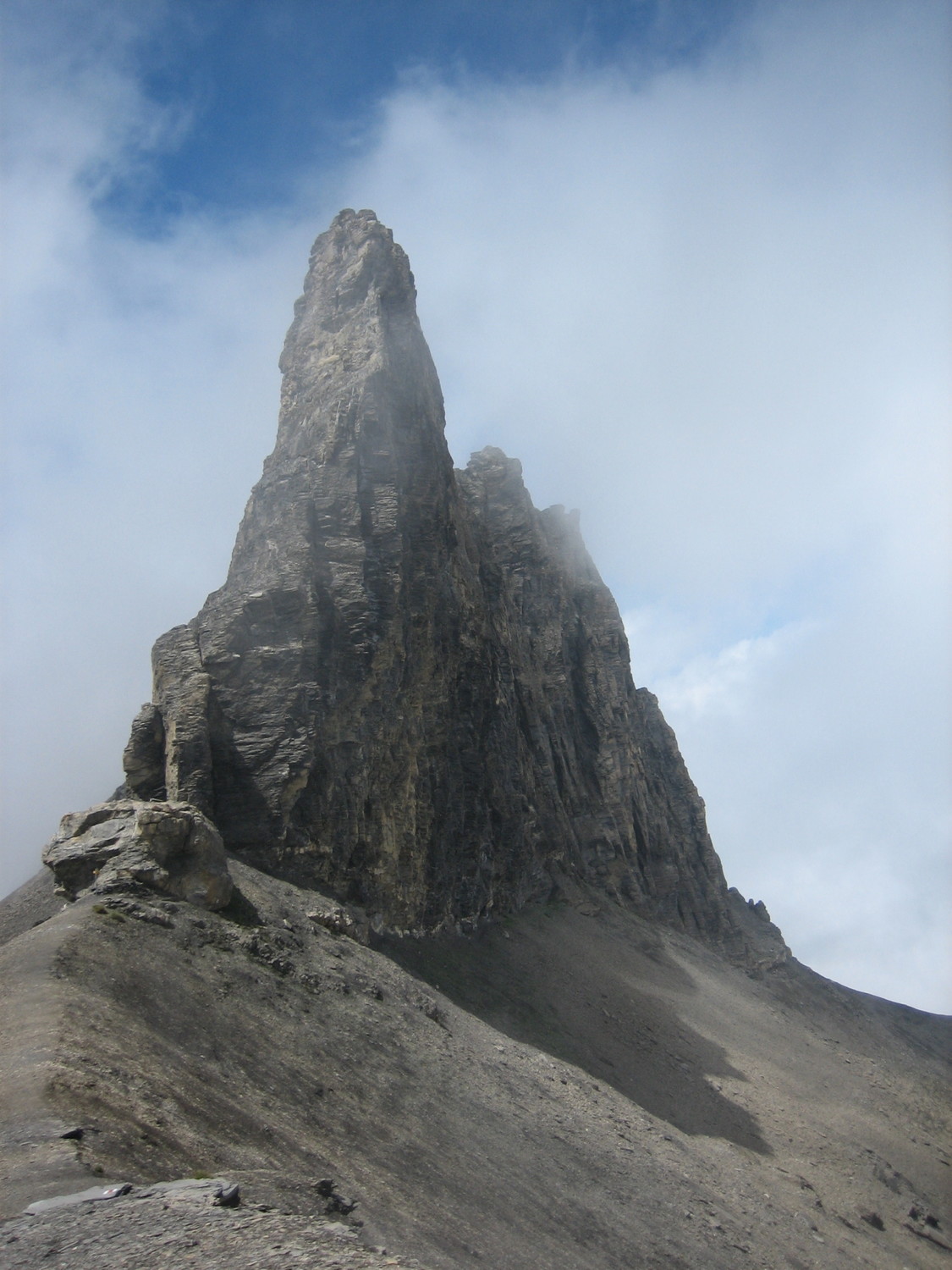 Tschingellochtighorn : vue de profil