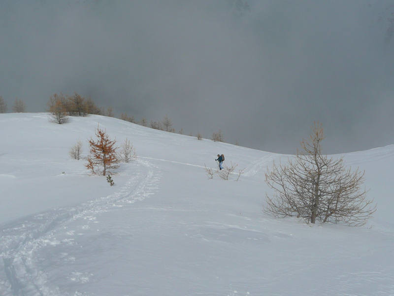 Dans le vallon de Terre Rouge