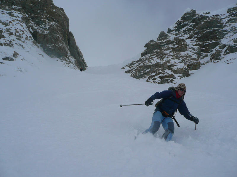Descente de la Brêche de Ruine