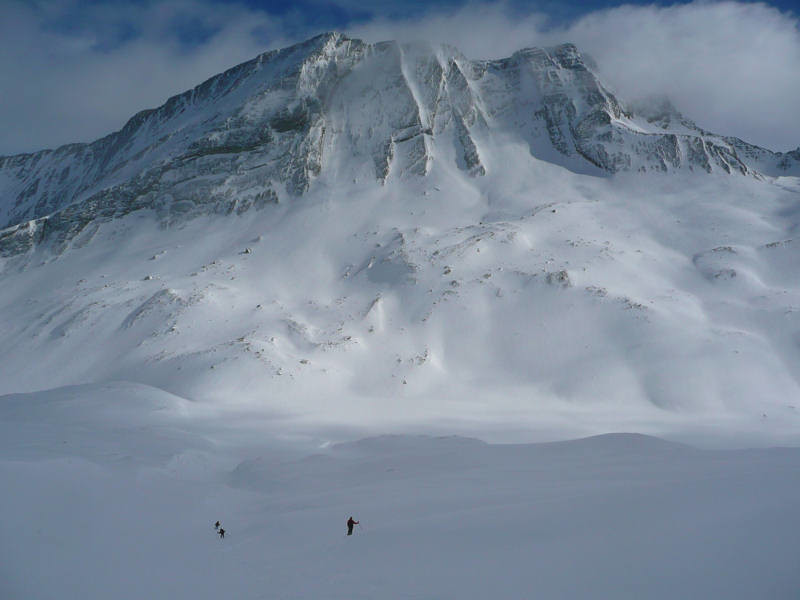 Taillante en descendant du Col de l'Eychassier