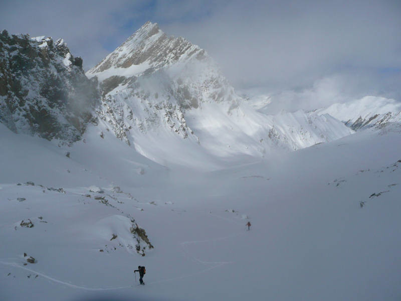 Taillante en montant au Col d'Asti